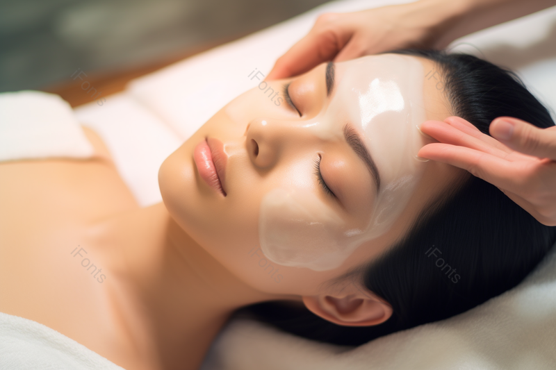 美丽女性美容美白护肤脸部护理,高清,摄影图,摄影图片,图片大全,摄影图免费下载